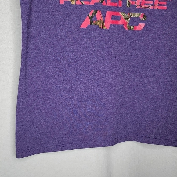 RealTree Women's Medium Purple T-Shirt - Picture 5 of 10